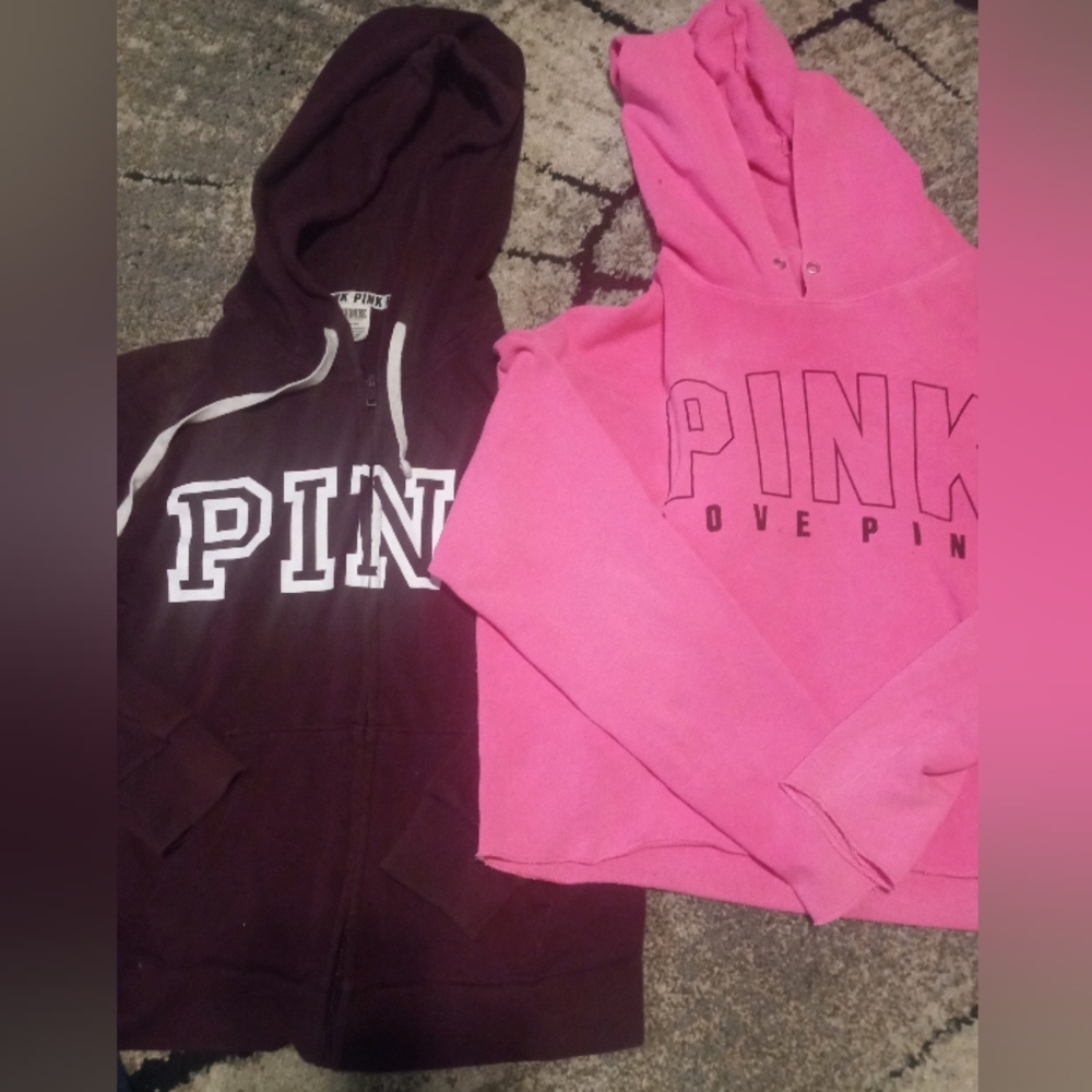 VS PINK Hoodies, Size Medium
